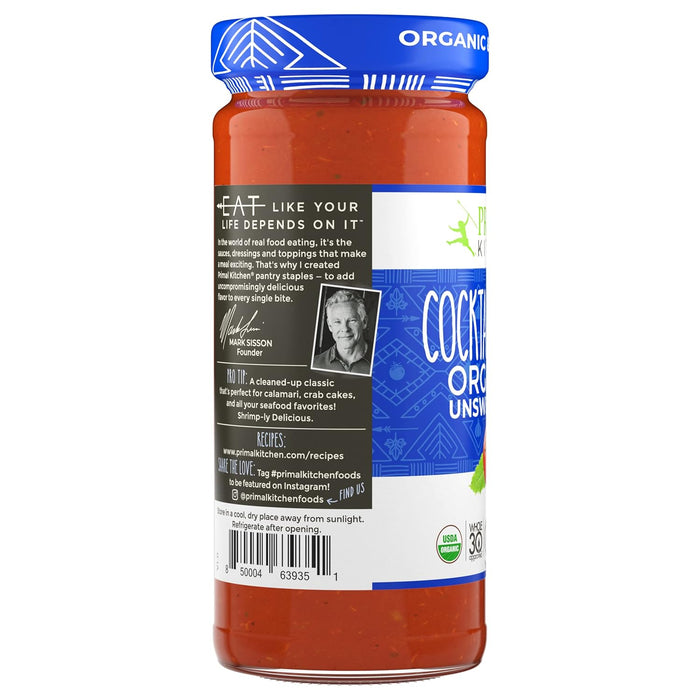 Primal Kitchen Cocktail Sauce 8.5 oz