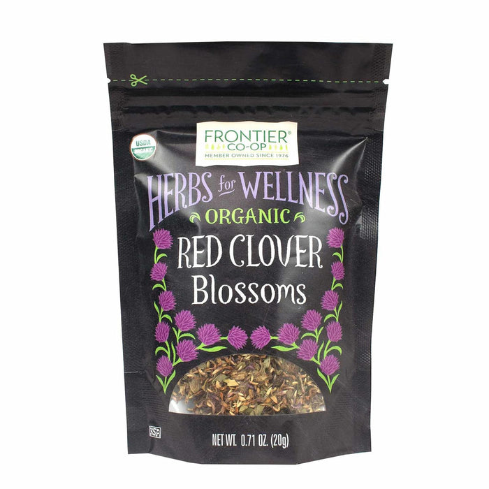 Frontier Nat Prod Co-op Red Clover Blossoms Og2 Whole 0.71 OZ