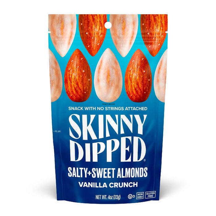 Skinny Dipped Vanilla Crunch Almonds 4 Oz