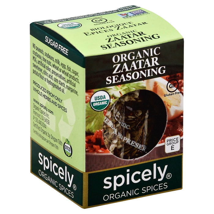 Spicely Organics  Organic Zaatar Seasoning  .35 Oz