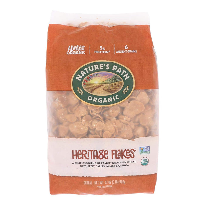 Nature'S Path  Organic Heritage Flakes Cereal   32 Oz