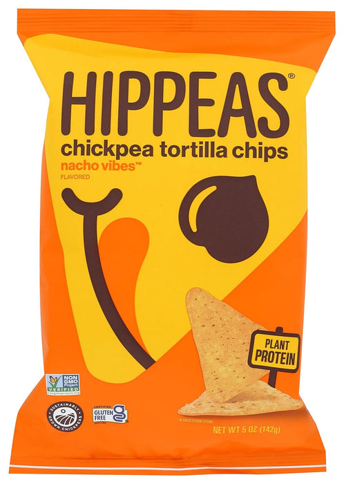 Hippeas Chickpea Tortilla Chips Nacho Vibes 5 OZ