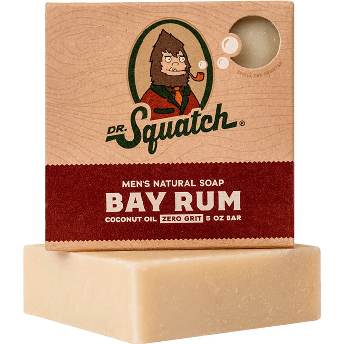 Dr. Squatch All Natural Bar Soap for Men with Zero Grit 5 OZ