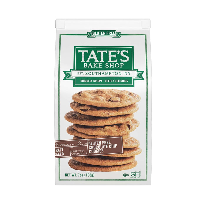 Tate'S Bake Shop  Cookies Gluten Free Chocolate Chip  7 Oz