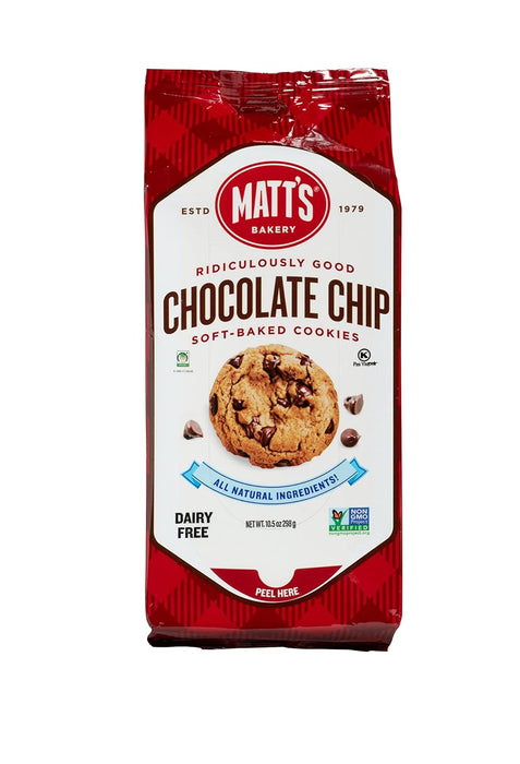 Matt`S Cookies  Chocolate Chip  10.5 Oz