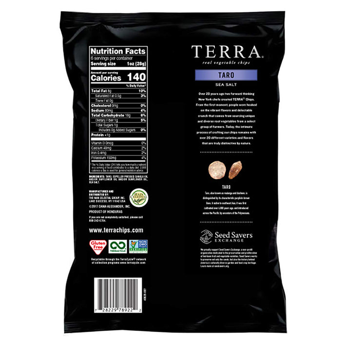 Terra Chips  Taro Original Sea Salt  6 Oz