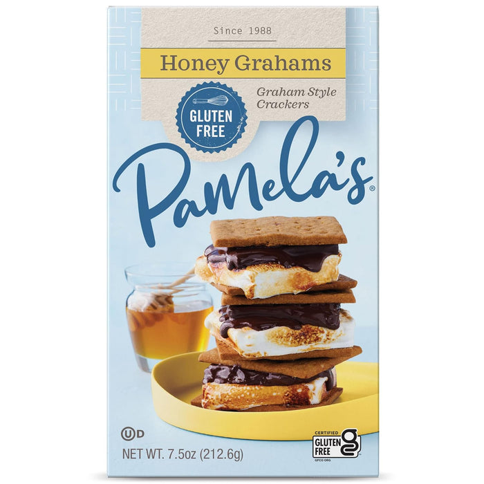 Pamela'S  Graham Style Crackers Honey  7.5 Oz