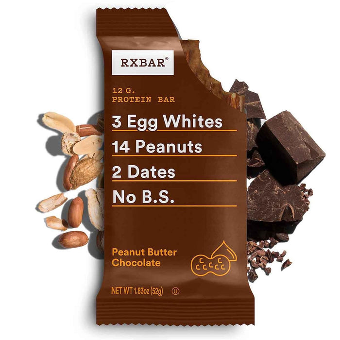 Rxbar Protein Bar Chocolate Peanut Butter 1.83 Oz