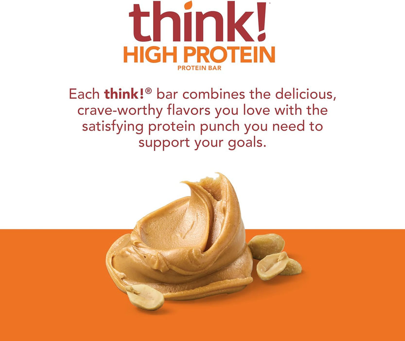 Think High Protein Bar Creamy Peanut Butter   2.1 Oz