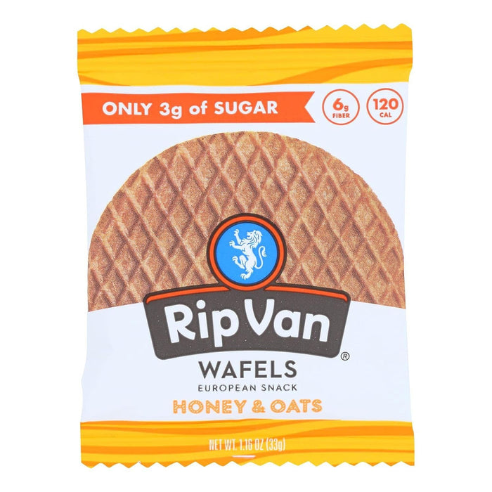 Rip Van Wafels  Honey And Oats Wafels  1.16 Oz