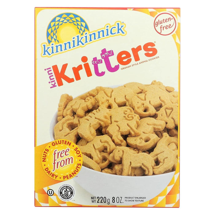 Kinnikinnick Foods  Gluten Free Kinnikritters Animal Cookies  8 Oz