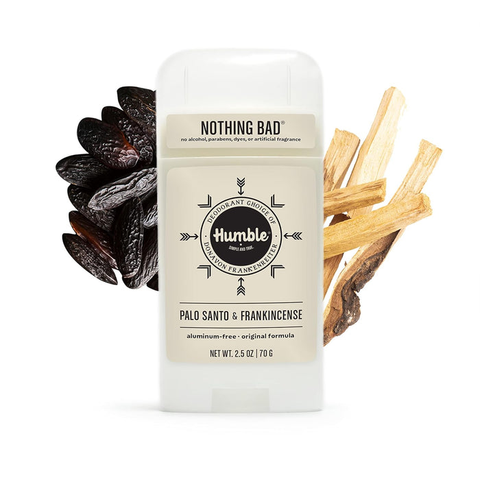 Humble Brands Original Formula Deodorant Palo Santo & Frankincense 2.5 Oz