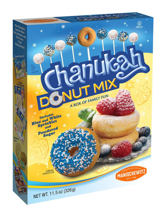 Donut Mix Chanukah---Manischewitz 11.5 Oz