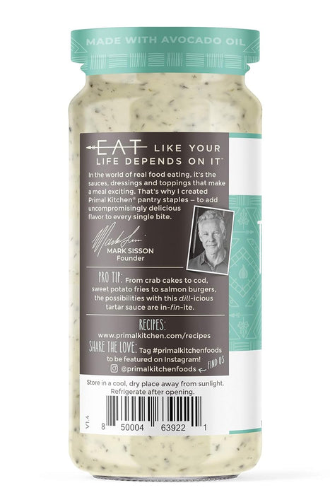 Primal Kitchen Sauce Tartar 7.5 oz