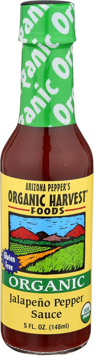 Organic Harvest Organic Pepper Sauce Jalapeno 5 oz