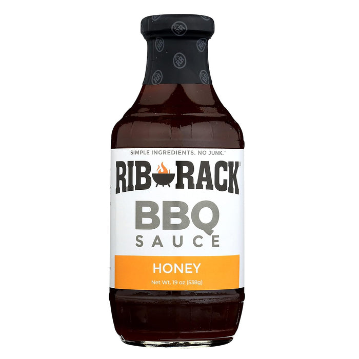 Rib Rack Bbq Sauce Sweet Honey 19 oz