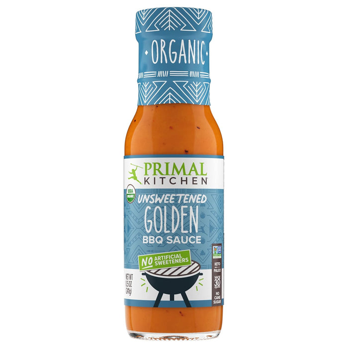 Primal Kitchen Organic And Unsweetened Golden Bbq Sauce 8.5 oz