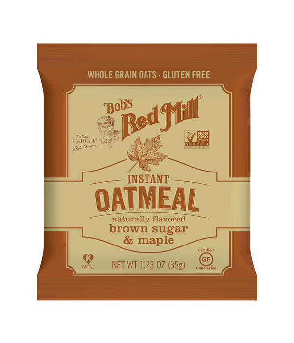 Bob'S Red Mill  Instant Oatmeal Gluten Free Pkt Bsgr Maple   9.88 Oz