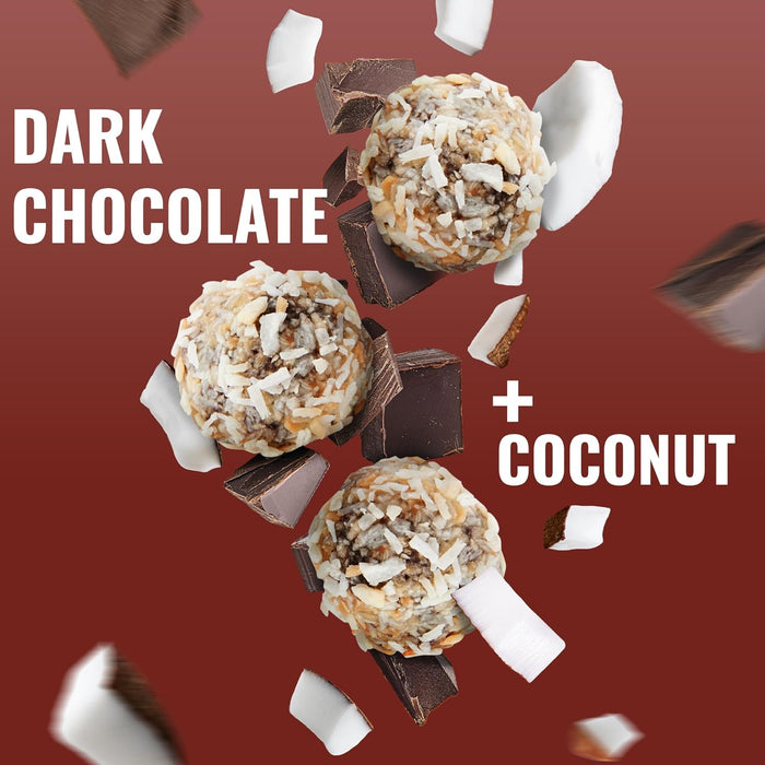 The Gfb  Nutrition Bites Dark Chocolate Coconut   4 Oz