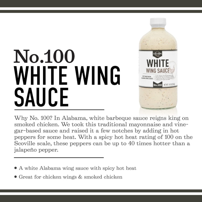 Lillie's Q White Wing Sauce 16 fl