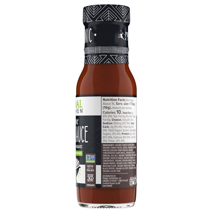 Primal Kitchen Organic Steak Sauce Sugar Free 8.5 oz