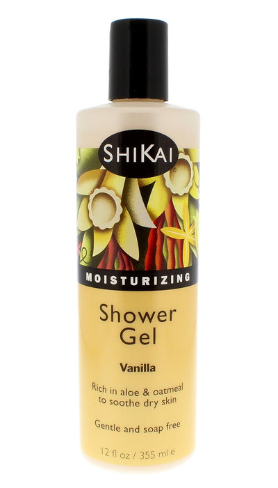 Shikai  Moisturizing Shower Gel Vanilla  1 Each  12 Oz