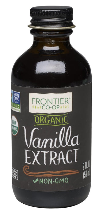 Frontier Nat Prod Co-Op  Organic Vanilla Extract  1 Each  2 Oz