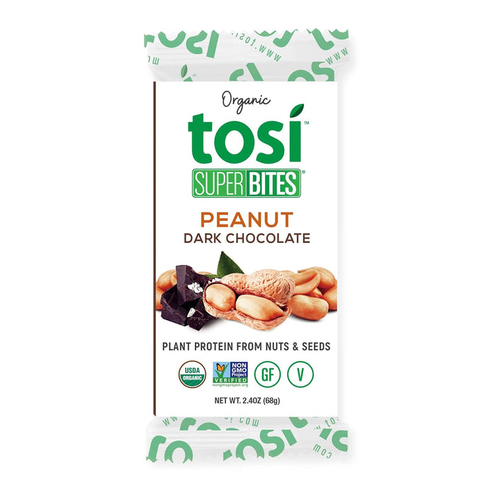 Tosi Og2  Peanut Dark Chocolate 2.4 OZ