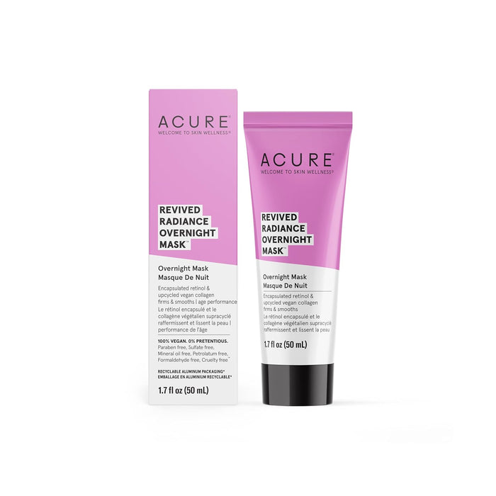 Acure Revived Radiance Overnight Mask 1.7 Fl