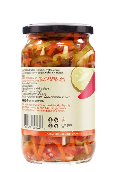 Pickerfresh Pickled Veggie Slaw Crunchy 16 fl oz