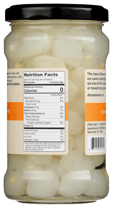 Divina Cocktail Onions 10.6 oz