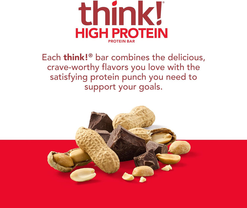 Think High Protein Bar Chunky Peanut Butter   2.1 Oz