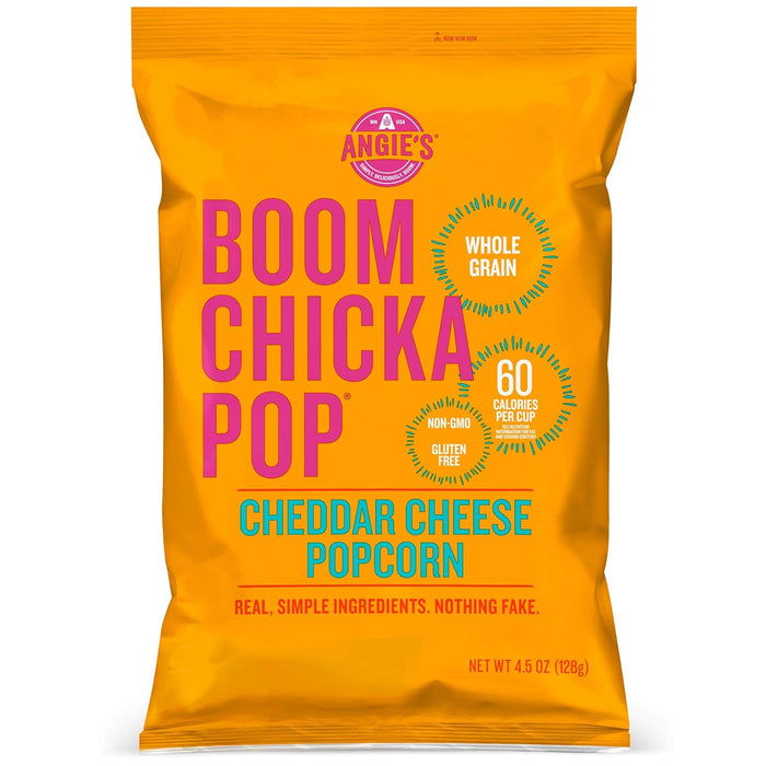 Angie'S  Boom Chicka Pop Cheddar Cheese Popcorn  4.5 Oz