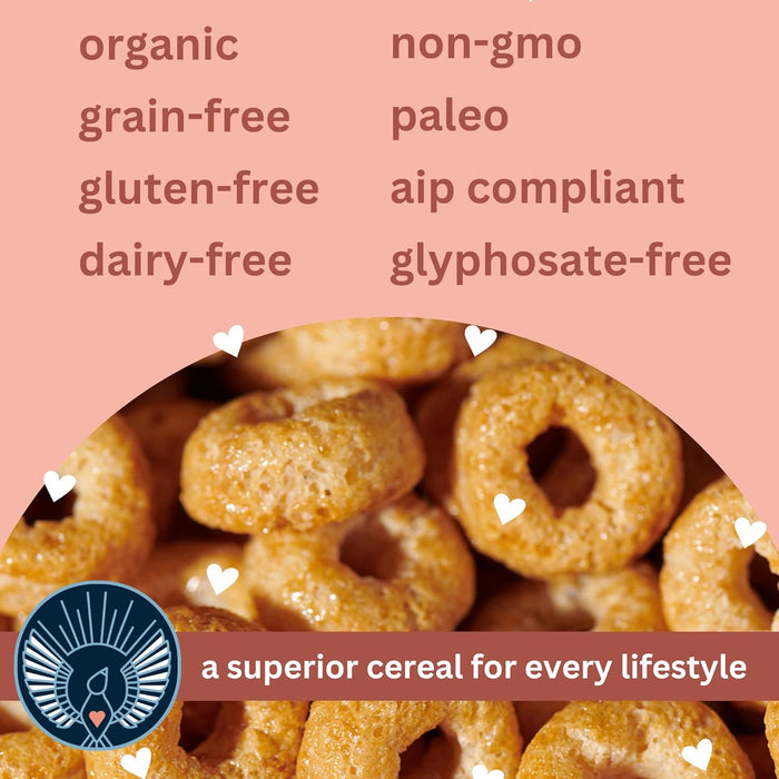 Lovebird  Cereal Cinnamon O'S Grain Free   7 Oz