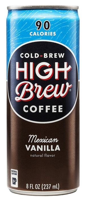 High Brew  Ready To Drink Coffee Mexican Vanilla   8 oz