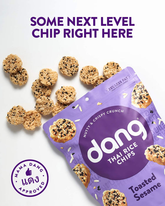 Dang  Rice Chips Thai Toasted Sesame  3.5 Oz