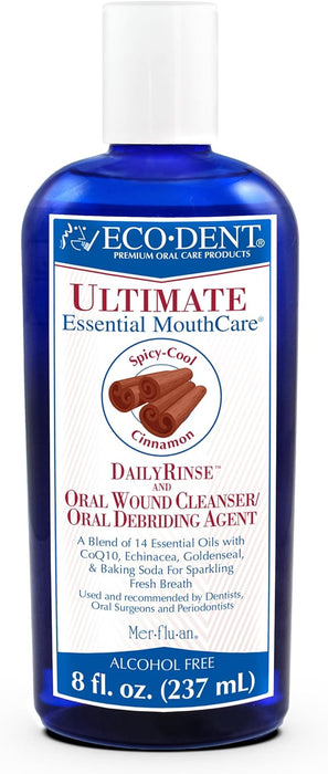 Eco-Dent  Ultimate Essential Mouthcare Rinse Spicy Cool Cinnamon  1 Each  8 Oz