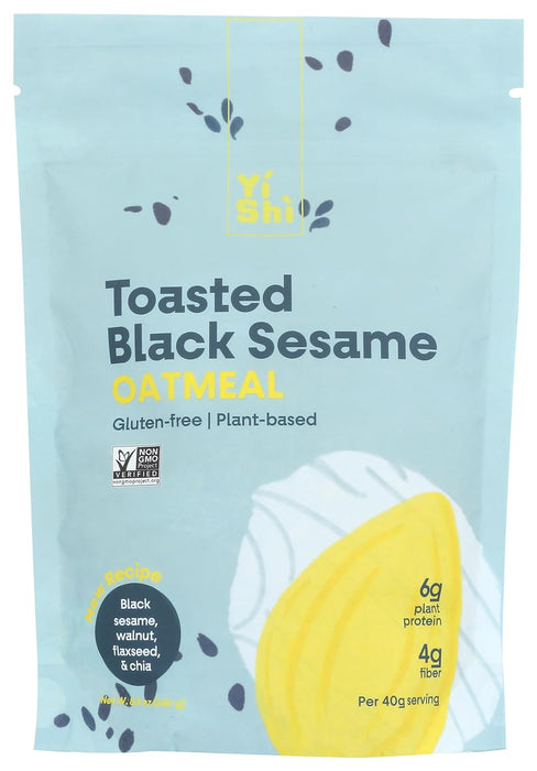 Yishi Oatmeal Tstd Black Sesame 8.5 OZ