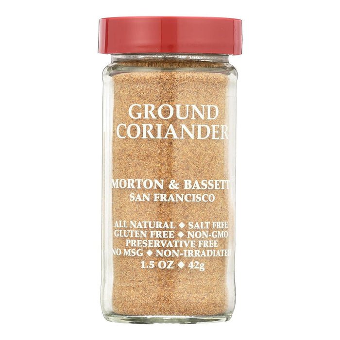 Morton & Bassett  Ground Coriander  1.5 Oz