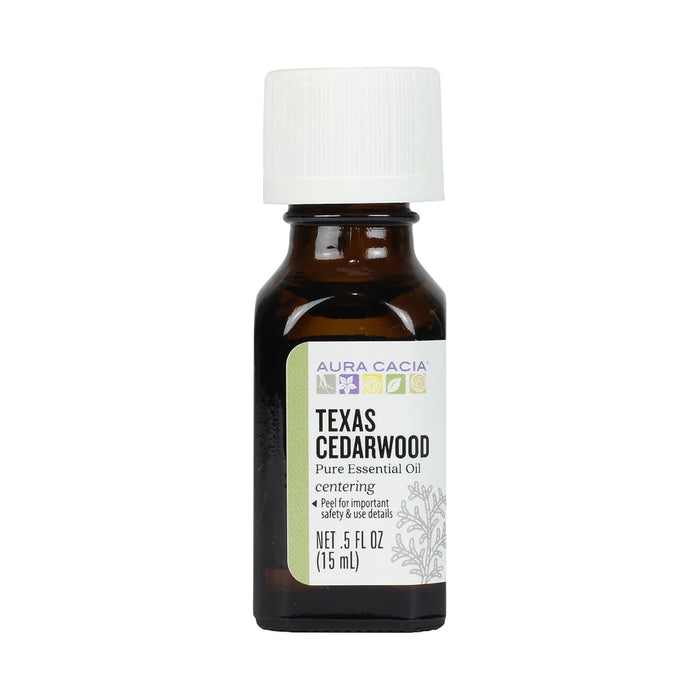 Aura Cacia  Essential Oil Cedarwood Texas  1 Each  0.5 Oz