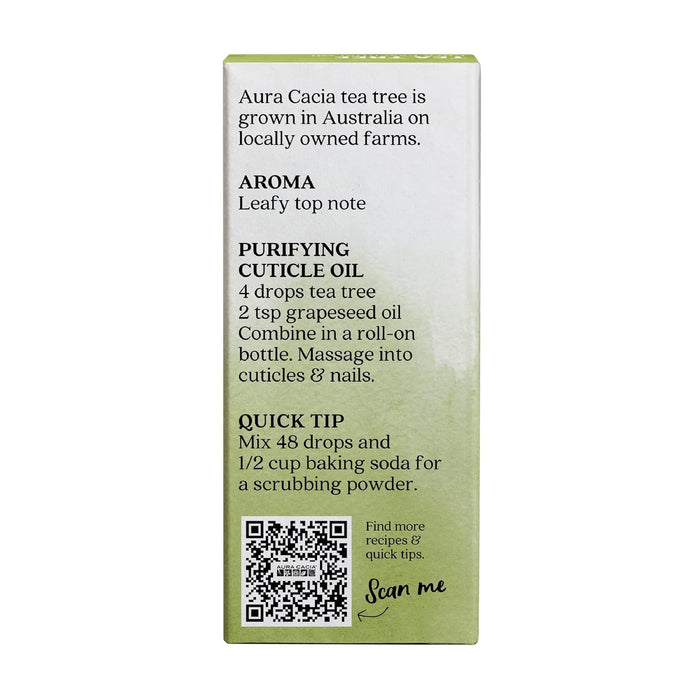 Aura Cacia  Tea Tree Essential Oil   .5 Oz