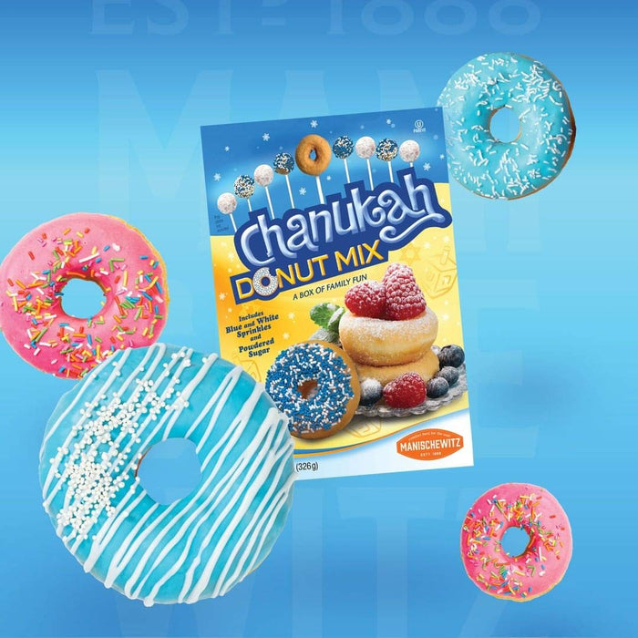 Donut Mix Chanukah---Manischewitz 11.5 Oz