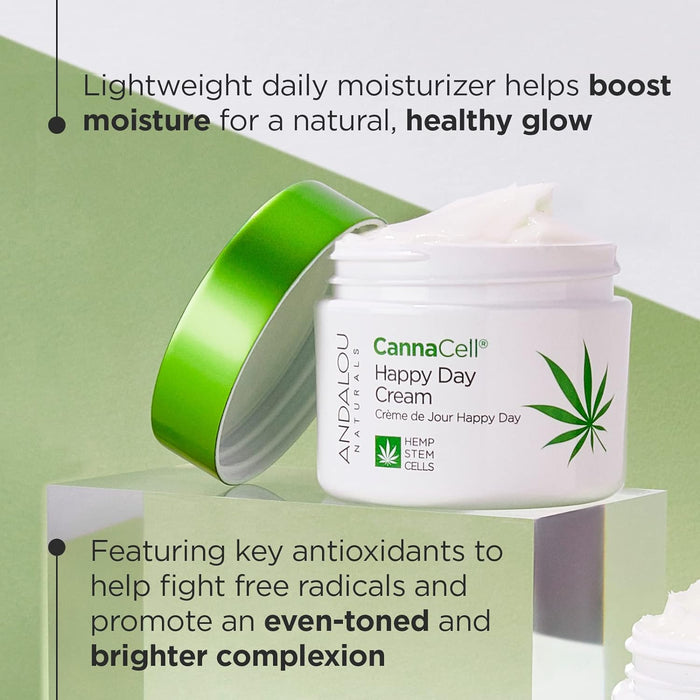 Andalou Naturals Cannacell Happy Day Cream 1 Each 1.7 Oz