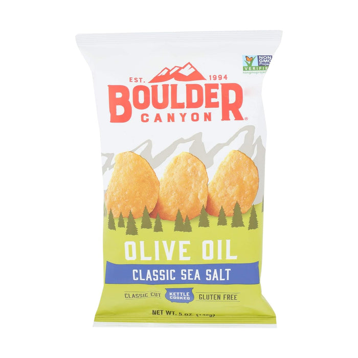 Boulder Canyon  Kettle Chips Classic Sea Salt  5 Oz