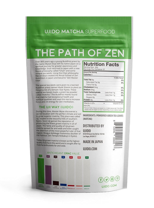 Ujido  Matcha Green Tea Powder  4 Oz