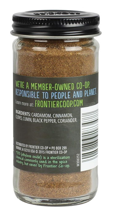 Frontier Nat Prod Co-Op  Garam Masala Seasoning Blend  1 Each  2 Oz