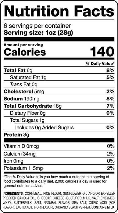 Pirate'S Booty Pirate'S Booty Aged White Cheddar Puffs Lunch Packs  6/1 Oz