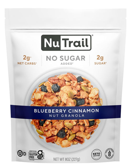 Nutrail Granola Bluebrry Cinnamon 8 OZ