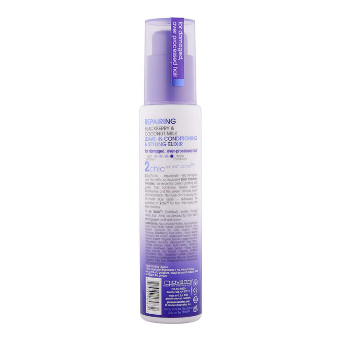 Giovanni  Conditioner Hair Serum Blackberry And Coconut 4 oz