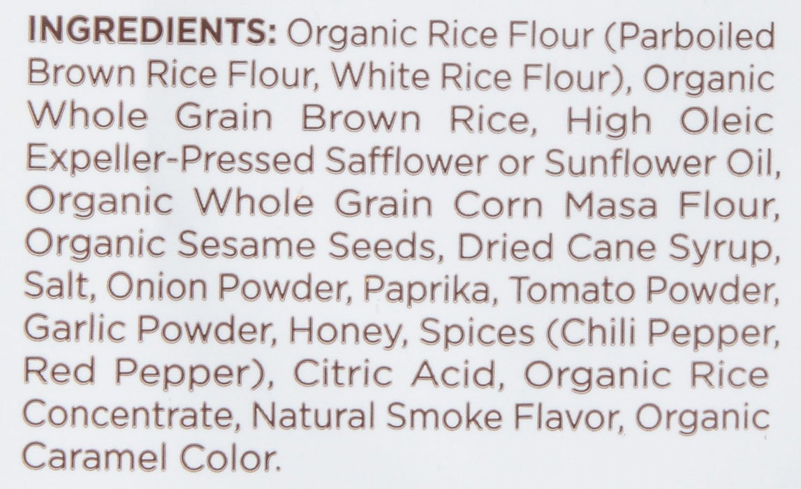 Lundberg Family Farms Rice Chips Santa Fe Barbeque 6 Ounce